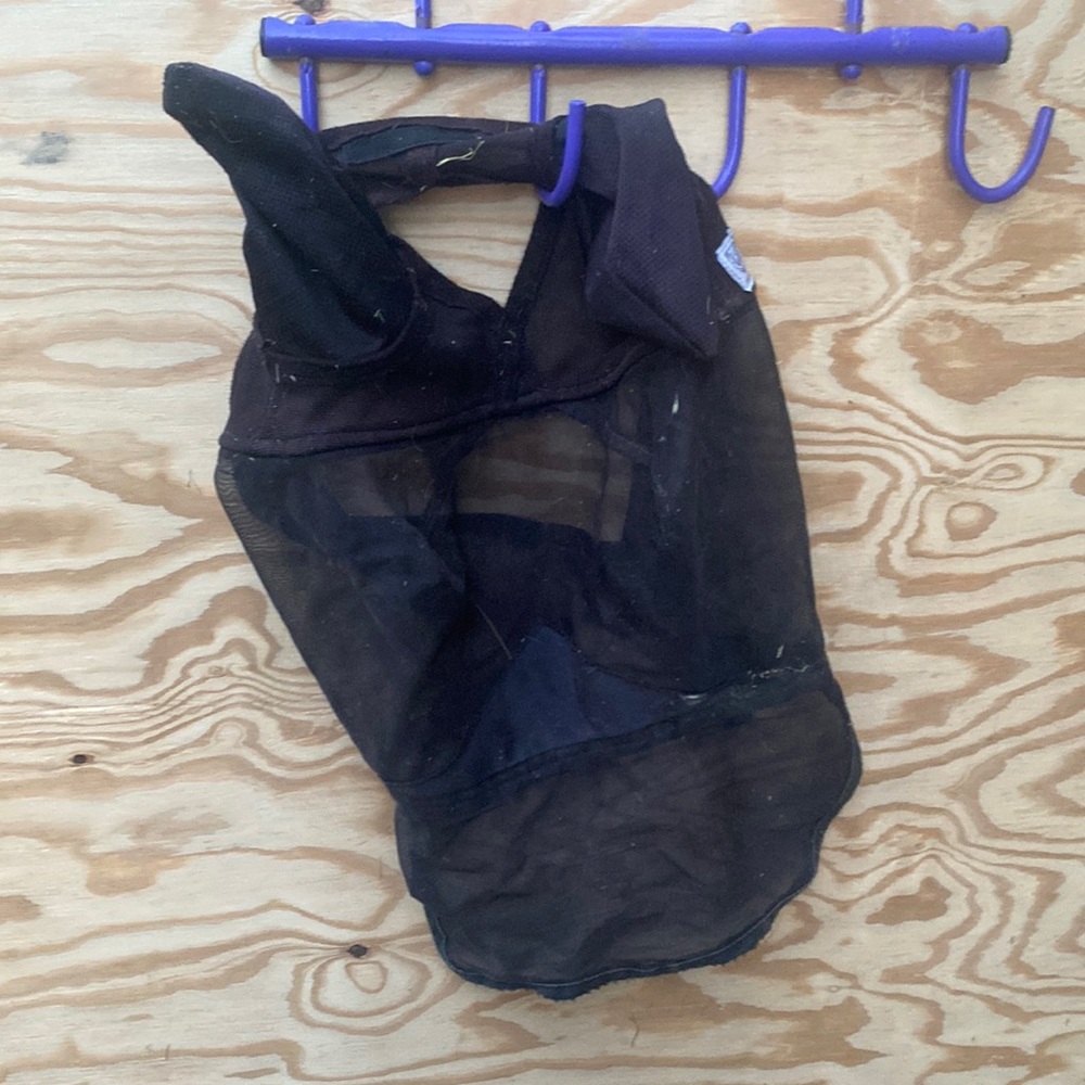 Horse long nose fly mask